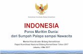 Kementerian Koordinator Bidang Kemaritiman INDONESIA · PDF file Dimensi Pembangunan Manusia Dimensi Pembangunan Sektor Unggulan Dimensi Pemerataan dan Kewilayahan Kondisi Perlu Prioritas
