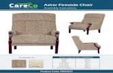 Aster Fireside Chair - Amazon S3s3. Fireside+Chair+manual.pdf · PDF file 2016-10-14 · Aster Fireside Chair WARNING! Please read before use: • The fittings of our fireside chairs
