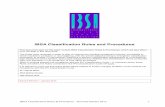 IBSA Classification Rules & Procedures · PDF file IBSA Classification Rules & Procedures – Revised January 2012 1 IBSA Classification Rules and Procedures This document sets out