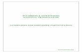PLUMBERS & PIPEFITTERS NATIONAL PENSION FUND GUIDELINES ... · PDF file PLUMBERS & PIPEFITTERS NATIONAL PENSION FUND GUIDELINES FOR EMPLOYER PARTICIPATION . PLUMBERS AND PIPEFITTERS