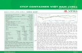 CTCP CONTAINER VIỆT NAM (VSC) · PDF file 2015-03-31 · Ngân hàng Thế giới cũng dự báo tốc độ tăng trưởng trung bình hàng năm của sản lượng hàng container