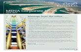 MENA Corporate News - Clyde & Co · PDF file 2017-03-02 · MENA MENA Corporate News April 2015 Message from the editor Welcome to the April edition of Clyde & Co’s quarterly MENA