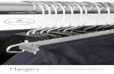 Hangers - Wm. Prager Ltd. Hangers - Plastic Shop call 416.504.4551 or 1.800.498.4177 2189 18” Sweater Hanger - Black with swivel hook 2189-23 - As above but in Ivory White 2012 16”