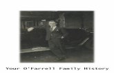 History of the Farrell / O’Farrell Nameyo · PDF file Michael Farrell was thborn on Christmas Day, 25 December 1866 in Hospital Lane, Enniscorthy to Michael Farrell and Jane Farrell