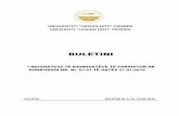 BULETINI - uni- · PDF filePublikimet në revista të tjera shkencore tê publikuara ne Kosovë Publikimet në revista të tjera shkencore të publikuara në rajon (Kontribute të