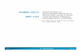 ASMS 2013 Determination of Sulfonamide Residues in Whole ... ... ASMS 2013 MP-133 Determination of Sulfonamide Residues in Whole Milk Using a Novel Lipid-Stripping Filtration Cartridge