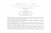 EL CONGRESO DE COLOMBIA LIBRO I · PDF file LIBRO I PRINCIPIOS GENERALES TÍTULO I PRINCIPIOS Y DEFINICIONES CAPÍTULO I PRINCIPIOS RECTORES Artículo 1. ... de amapola en número