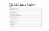 MN-500 Base Station Configuration · PDF file MN-500 Base Station Configuration Guide 2 Customizing the Microsoft Wireless Base Station (MN-500) The Base Station Management Tool is