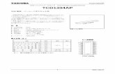 CCD CCD (Charge Coupled Device) · PDF fileTCD1304AP 1 2001-08-21 CCDリニアイメージセンサ CCD (Charge Coupled Device) TCD1304AP 3648 画素、バーコード式スキャナ用