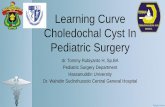Learning curve choledochal cyst in pedatric · PDF file •Pada tahun 1852, Douglas penyebab dari tipe fusiform adalah kelemahan dari duktus biliaris komunis •Pada tahun 1936, Yotsuyanagi