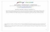 GODREJ AGROVET LIMITED ... Godrej Agrovet Limited Insider Trading - Code of Conduct was first adopted by the Board at a Meeting held on September 22, 2017 pursuant to the Securities