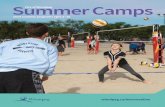 Summer Camps City of Winnipeg · PDF file City of Winnipeg summer camps feature a number of exciting options to keep the kids busy this summer. Available for ages 3–15 years, the