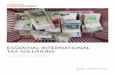 ESSENTIAL INTERNATIONAL TAX SOLUTIONS ... ESSENTIAL INTERNATIONAL TAX SOLUTIONS 3 THE BENEFITS OF HAVING ONE CENTRAL GLOBAL TAX DASHBOARD RESEARCH & PLANNING Withholding tax minimizer
