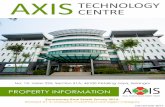 AXIS CENTRE - Technology Centre (01.12.17). · PDF file CENTRE December 2017 Euromoney Real Estate Survey 2016: Ranked #1 in Malaysia, ... Axis-REIT was the first Real Estate Investment