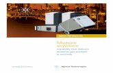 AG Micro GC brochure - JSB · PDF file For production and research, the Agilent 490 Micro GC provides gas analysis in a matter of seconds. It delivers unparalleled performance in any