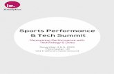 Sports Performance & Tech Summit - The Innovation Lead Designer across TomTom Sports’ growing range of wearable fitness products. He’s been peppering jokes and philosophy into