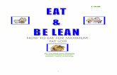 EAT & BE LEAN - Robaina Bootcamp Fitness