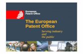 The European Patent · PDF file 2012-02-24 · European patent application: Albania, Bosnia and Herzegovina, ... • Patent administration • Legal services • International legal