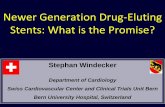 Newer Generation Drug-Eluting Stents: What is the Promise? · PDF file Comparison of Everolimus-Eluting and Sirolimus-Eluting Stents (LESSON-I) Räber L et al. J Am Coll Cardiol 2011,