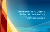 THADIAS at Argonne National Laboratory · PDF file GIS Analyst/Project Leader . Argonne National Laboratory . Environmental Science Division . Argonne National Laboratory . 9700 S