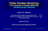 ITTC Mobile Wireless Networking