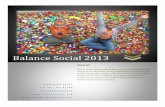 Balance Social 2013 - Fundación Sanar