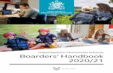 Haberdashers’ Monmouth Schools Boarders’ Handbook 2020/21