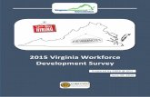 2015 Virginia Workforce Development Survey
