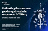 Rethinking the consumer goods supply chain in response to