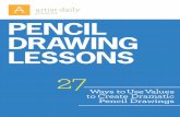 presents pencil drawing lessons