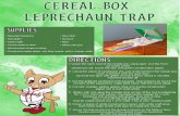 Cereal Box Lep Trap