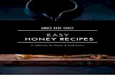 HONEY RECIPES - Amber Drop Honey