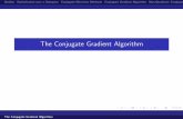 The Conjugate Gradient Algorithm - University of Washington