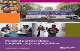 Forging partnerships, empowering communities