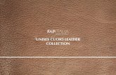 Unisex cuoio-leather belts collection PE17