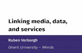 Linking media, data, and services