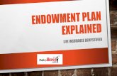 Endowment plan explained