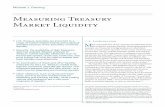 Measuring Treasury Market Liquidity - Serving the Second ... · PDF fileMeasuring Treasury Market Liquidity ... price changes in the Treasury market, ... including the side initiating