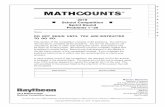 2019 School Competition Sprint Round Problems 1−30 School Competition... · PDF file Copyright MATHCOUNTS, Inc. 2018. All rights reserved. 2019 School Sprint Round 16. _____ 17.