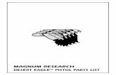 Desert Eagle Parts Retail - armas.es · PDF file

Desert Eagle Mark IDesert Eagle ®