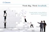 Think Big. Think Smalltalk