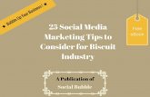 25 social media marketing tips to consider for biscuit industry
