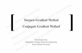 Steepest Gradient Method Conjugate Gradient Method