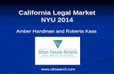 Southern California Legal Market 2006 - NYU School of   Law...California Legal Market NYU 2014 ... Irell & Manella Pachulski Stang ... Beverly Hills, CA 90212 310.556-9200