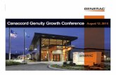 Canaccord Genuity Growth Conference August 12, 2015