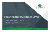 Cedar Rapids Business Survey