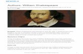 Authors: William Shakespeare - Weebly · PDF file Authors: William Shakespeare William Shakespeare 'Chandos portrait' after a previous owner, James Brydges, 1st Duke of Chandos Synopsis: