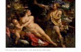 Venus, Adonis y Cupido - Annibale Carracci - h. 1590 - Museo del · PDF file 2017-03-14 · Baco Caravaggio 1595 Galería Uffizi Florencia, Italia . Venus del espejo - Diego Velázquez