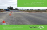 Haul Roads & Haul Road Intersections - WML · PDF file 2020-01-08 · Haul Roads & Haul Road Intersections Iluka Resources Limited required the design of a haul road intersection on