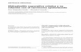 Hidradenitis supurativa crónica y su relación con el ... · PDF fileRevista de la Asociación Médica Argentina, Vol. 131, Número 3 de 2018 / 17 ARTÍCULO ORIGINAL Hidradenitis